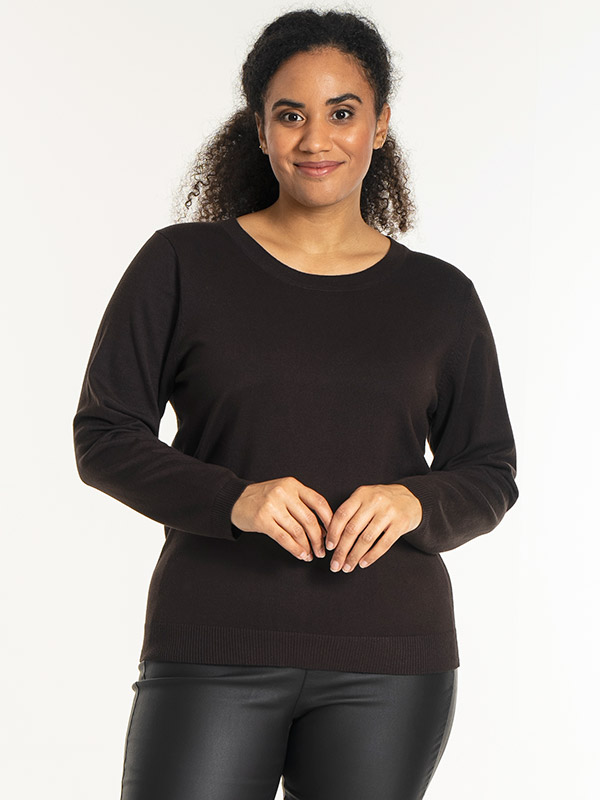 HELSINKI - Plus Size Sweater fra Sandgaard