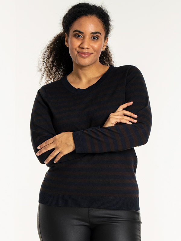 HELSINKI - Plus Size Sweater fra Sandgaard