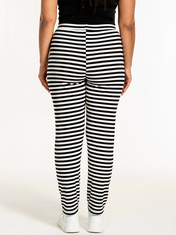 RIB - Plus Size Broek fra Sandgaard