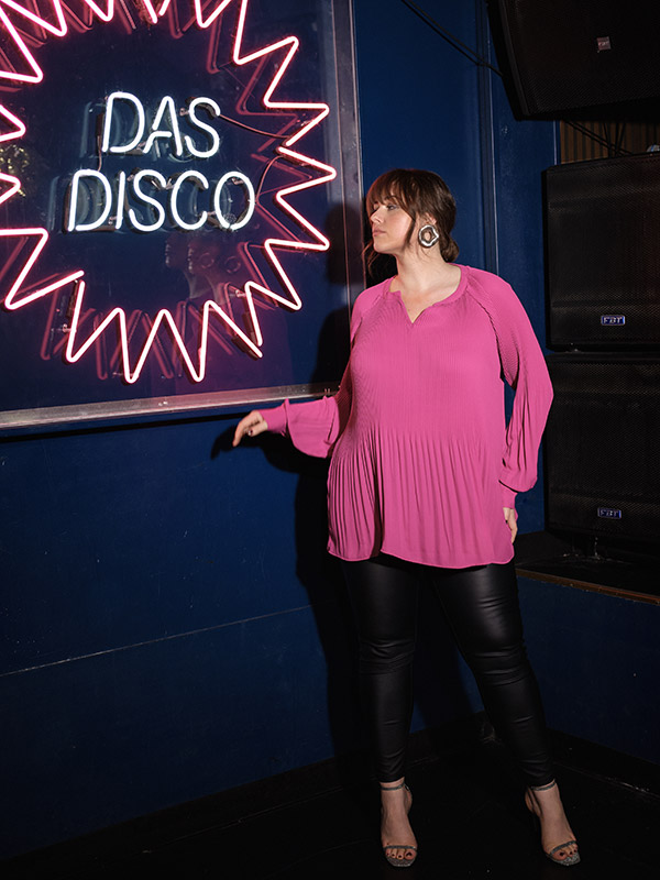 WA-KERSTEN - Plus Size Tunic fra Wasabi Concept