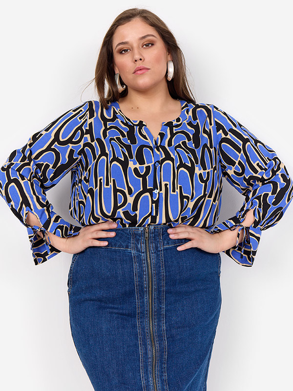 WA-VALERA - Plus Size Blouse fra Wasabi Concept