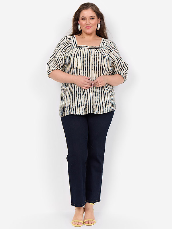 WA-VARINKA - Plus Size Blouse fra Wasabi Concept