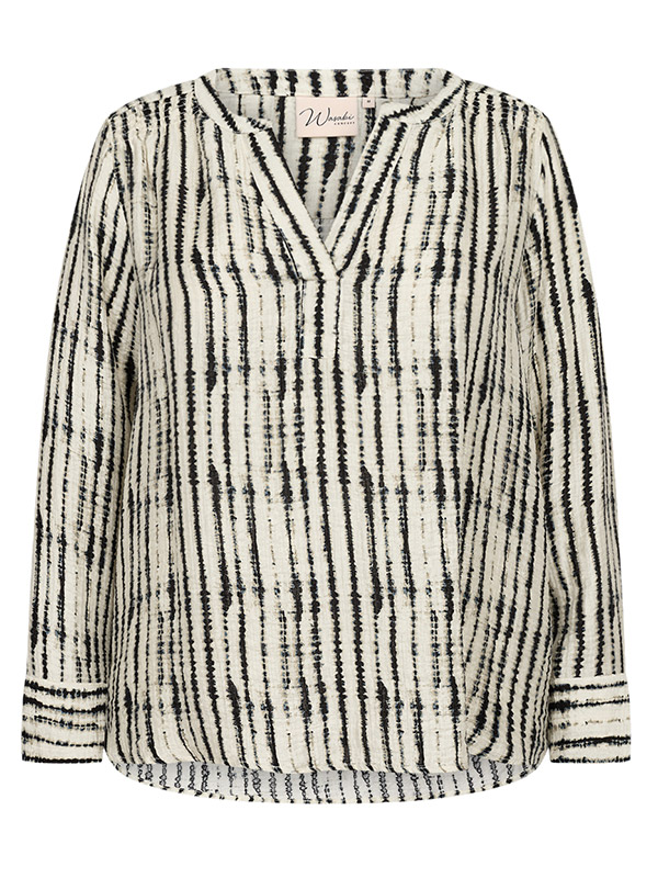 WA-VARINKA - Plus Size Blouse fra Wasabi Concept