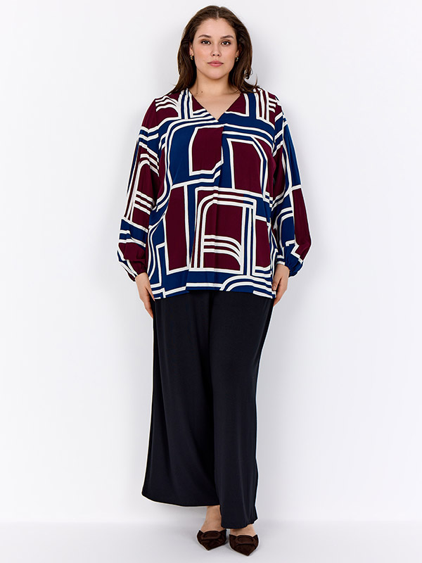 WA-NATALIE - Plus Size Blouse fra Wasabi Concept