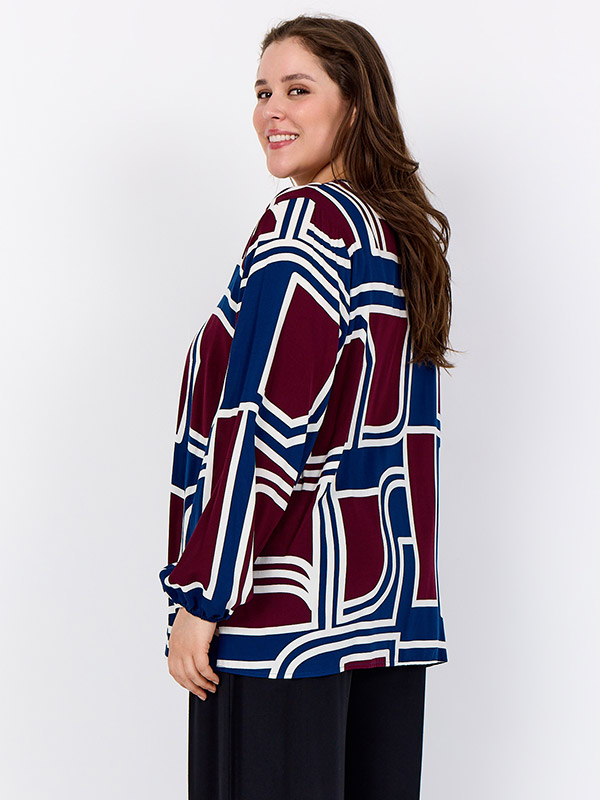 WA-NATALIE - Plus Size Blouse fra Wasabi Concept