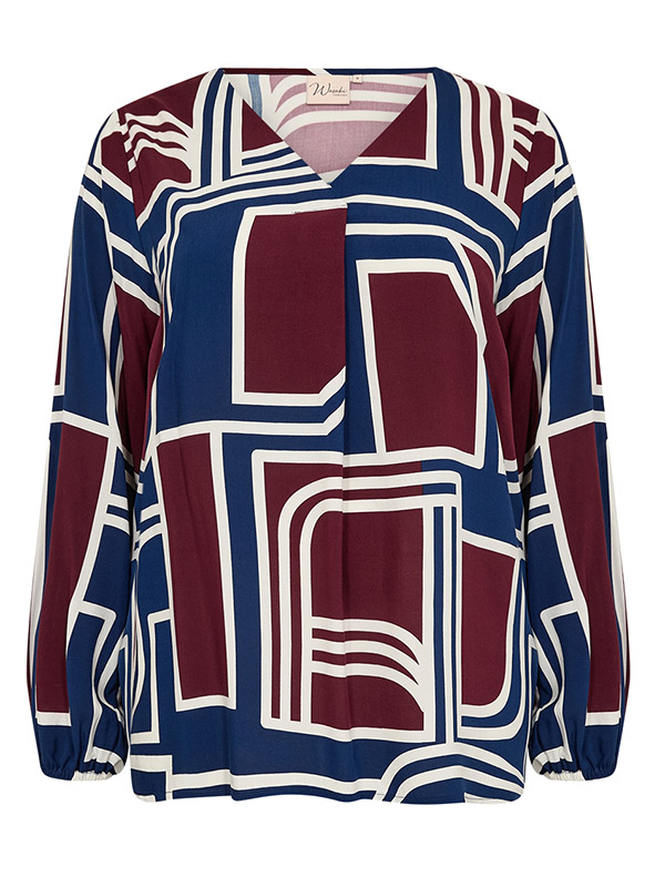 WA-NATALIE - Plus Size Blouse fra Wasabi Concept