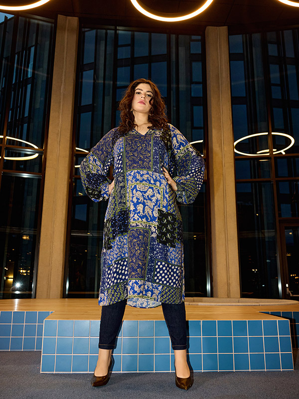 WA-NEA - Plus Size Jurk fra Wasabi Concept