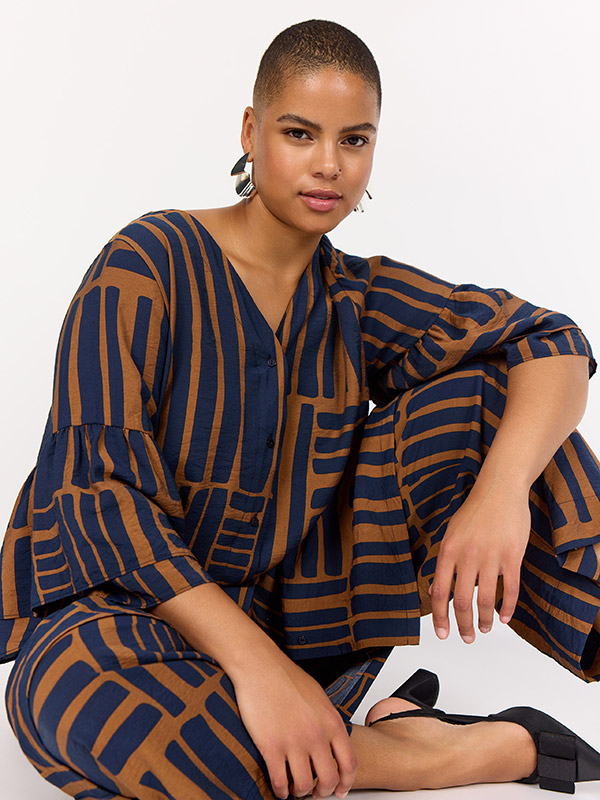 WA-SKY - Plus Size Jurk fra Wasabi Concept