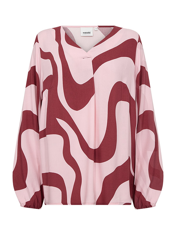 WA-CHANITA - Plus Size Blouse fra Wasabi Concept