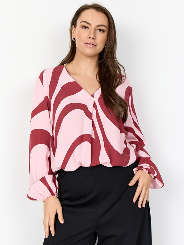 WA-CHANITA - Plus Size Blouse fra Wasabi Concept