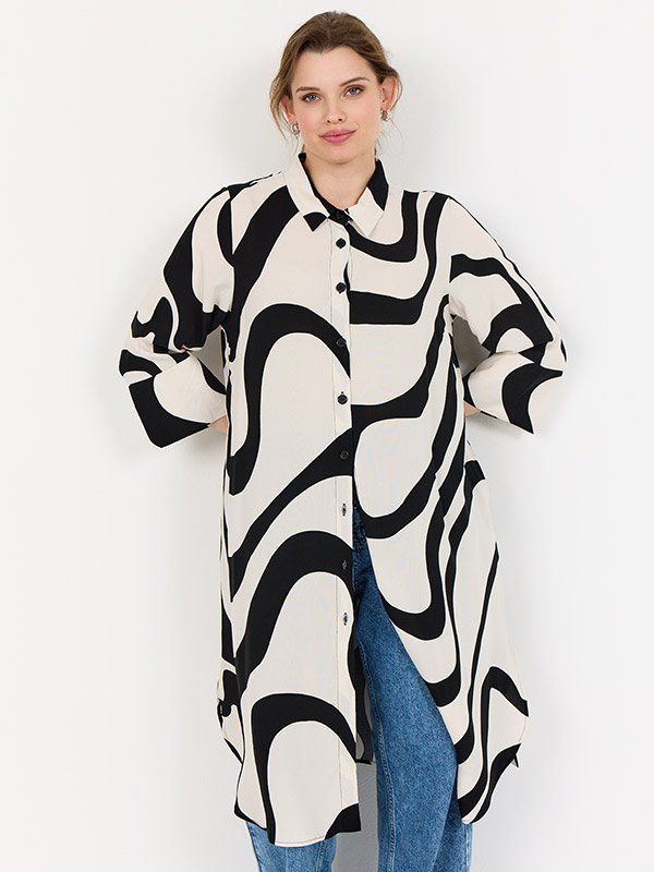 WA-CHANITA - Plus Size Jurk fra Wasabi Concept