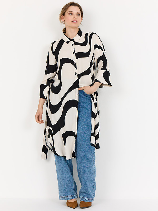 WA-CHANITA - Plus Size Jurk fra Wasabi Concept