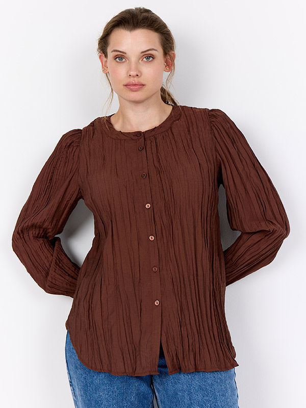 WA-SALIMA - Plus Size Overhemd fra Wasabi Concept