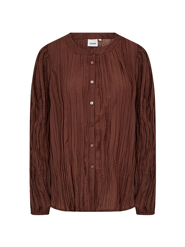 WA-SALIMA - Plus Size Overhemd fra Wasabi Concept