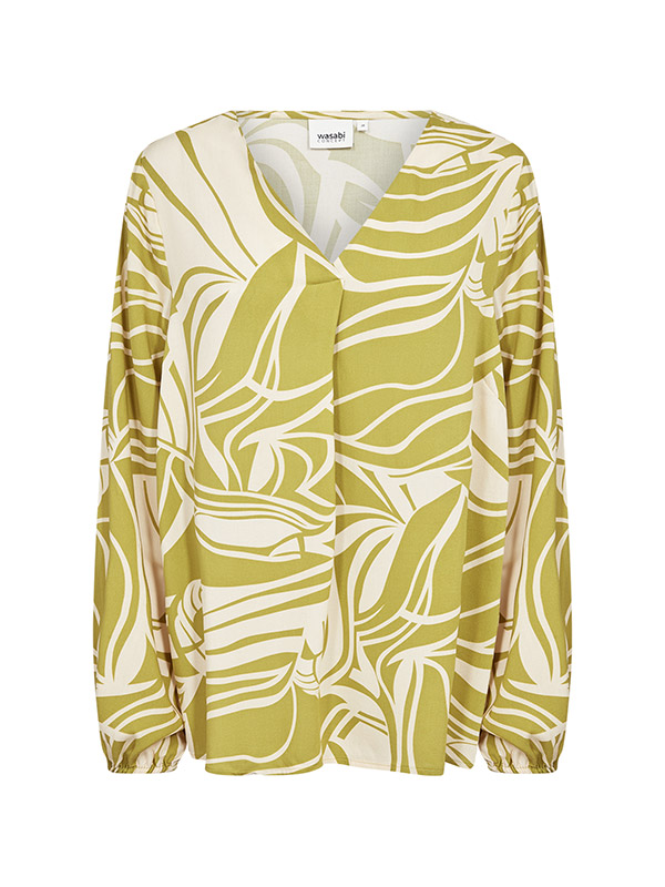 WA-SAMENA - Plus Size Blouse fra Wasabi Concept