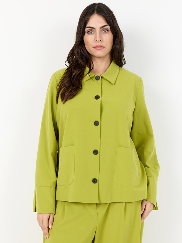 WA-SALLY - Plus Size Jas fra Wasabi Concept