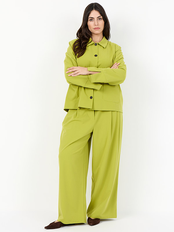 WA-SALLY - Plus Size Jas fra Wasabi Concept