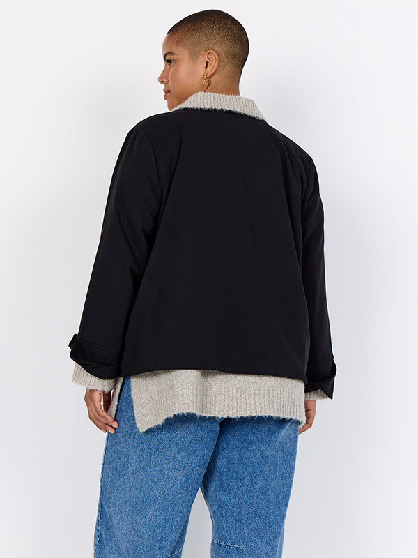 WA-SALLY - Plus Size Jas fra Wasabi Concept