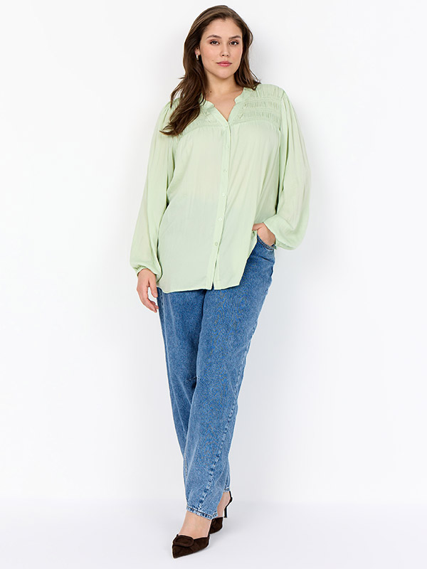 WA-SAVANNA - Plus Size Blouse fra Wasabi Concept