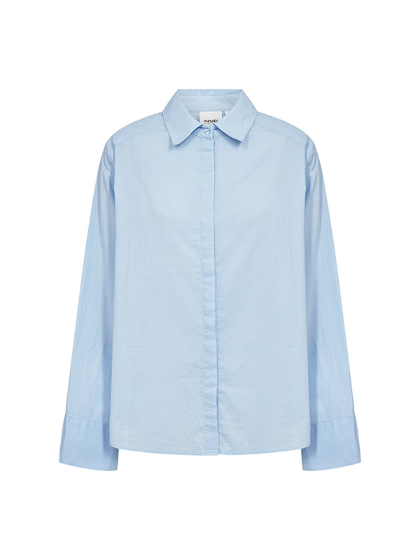 WA-MARY - Plus Size Overhemd fra Wasabi Concept