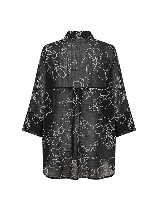 WA-SAHIFA - Plus Size Overhemd fra Wasabi Concept