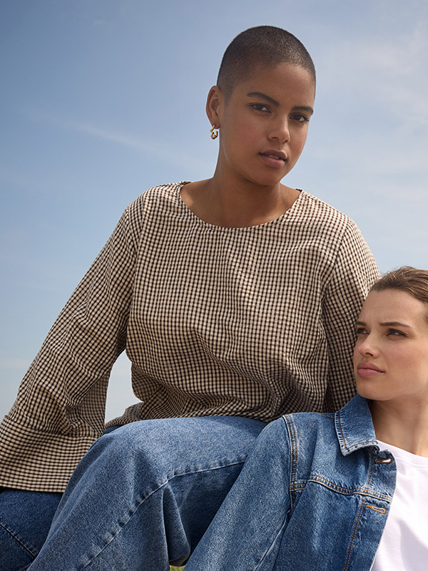 WA-SAINA - Plus Size Blouse fra Wasabi Concept