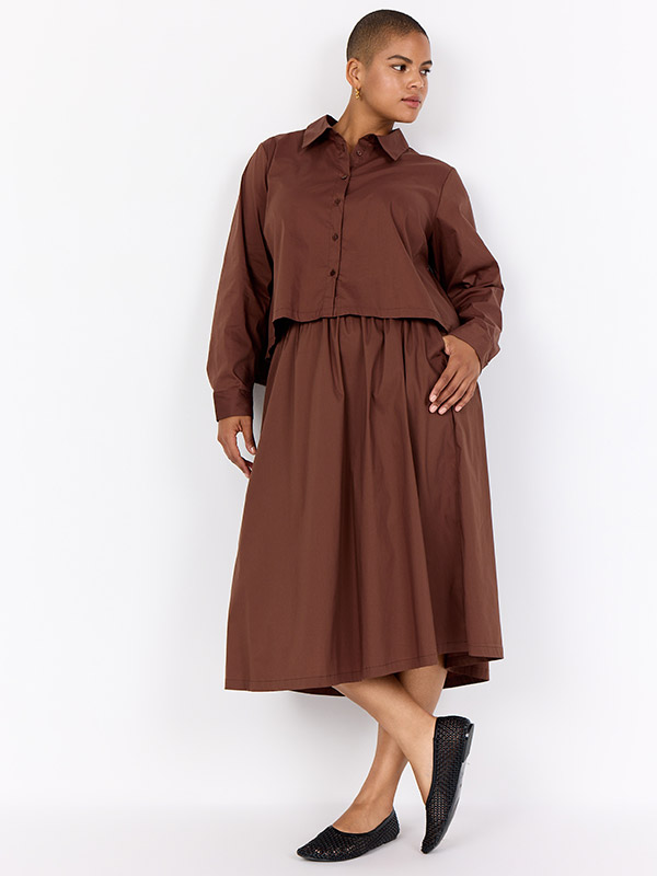 WA-SAGA - Plus Size Skirt fra Wasabi Concept