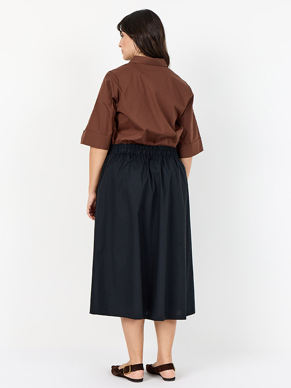 WA-SAGA - Plus Size Skirt fra Wasabi Concept