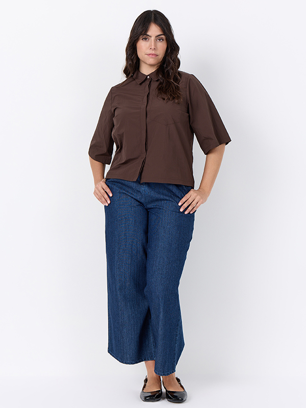 WA-HENNA - Plus Size Overhemd fra Wasabi Concept