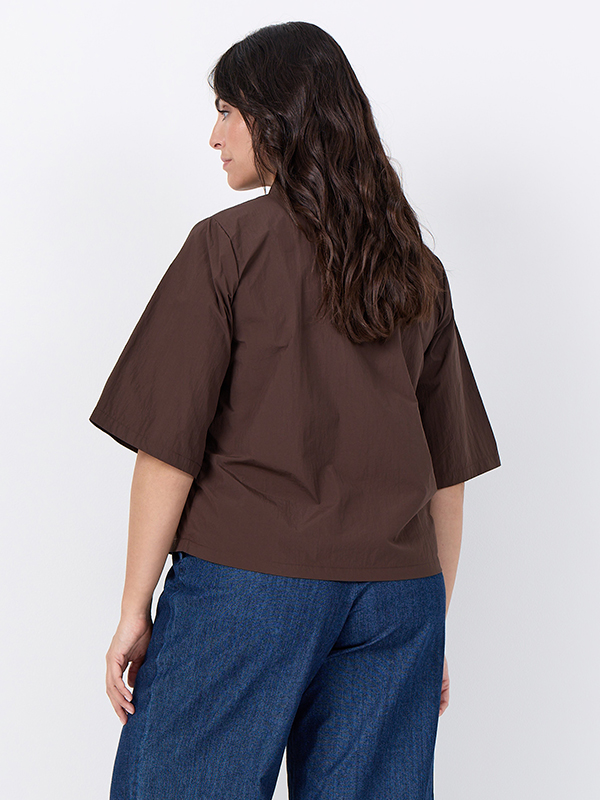 WA-HENNA - Plus Size Overhemd fra Wasabi Concept