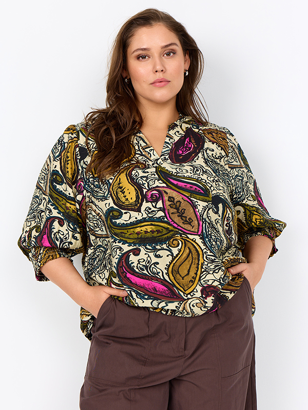 WA-HEVA - Plus Size Blouse fra Wasabi Concept