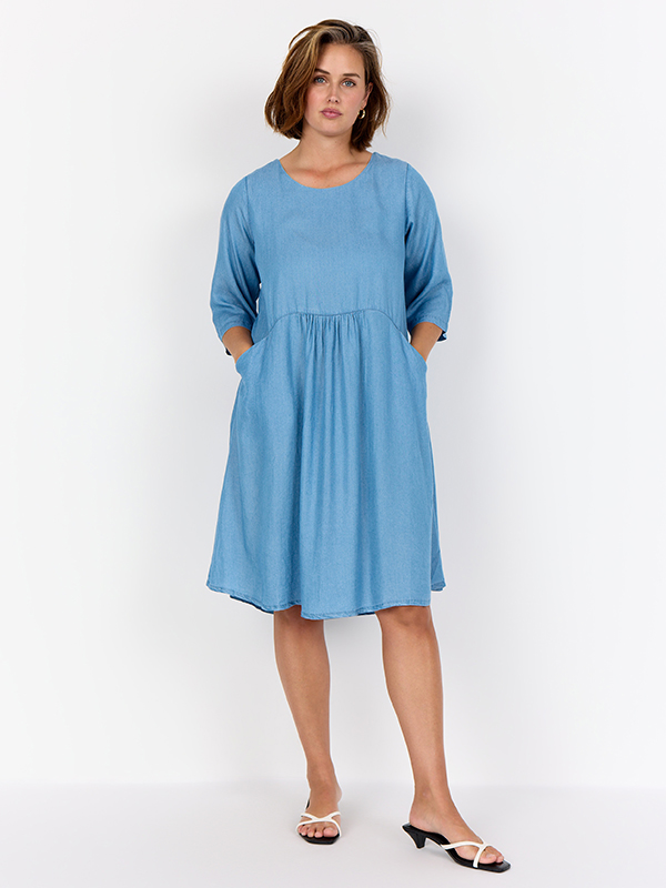 WA-FLORA - Plus Size Jurk fra Wasabi Concept