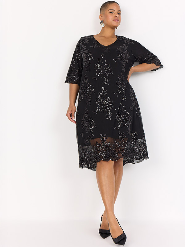 WA-SUNN - Plus Size Jurk fra Wasabi Concept