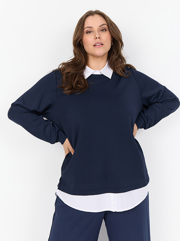WA-SABINA - Plus Size Blouse fra Wasabi Concept