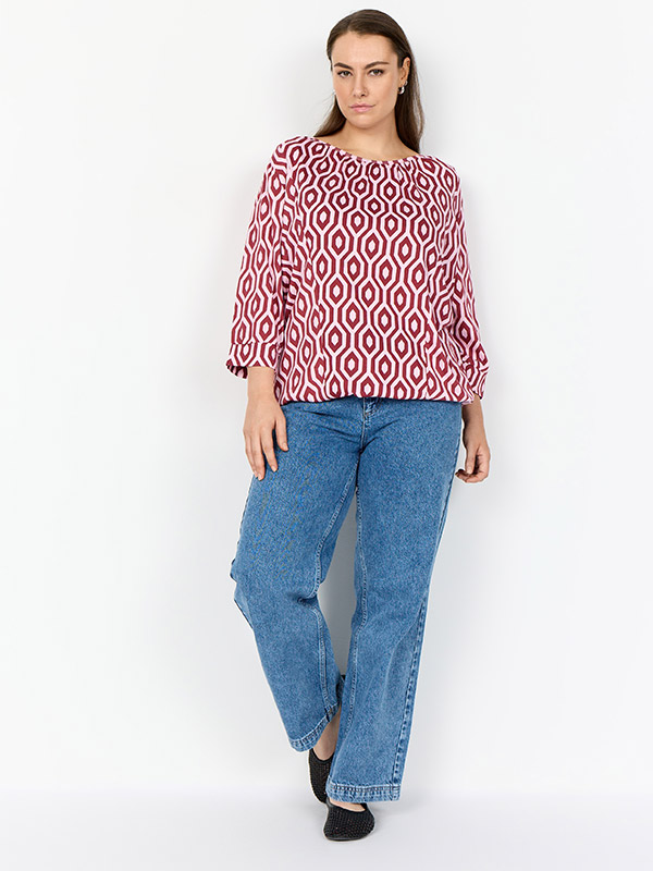 WA-CENETTE - Plus Size Blouse fra Wasabi Concept