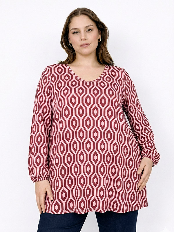 WA-CENETTE - Plus Size Tunic fra Wasabi Concept