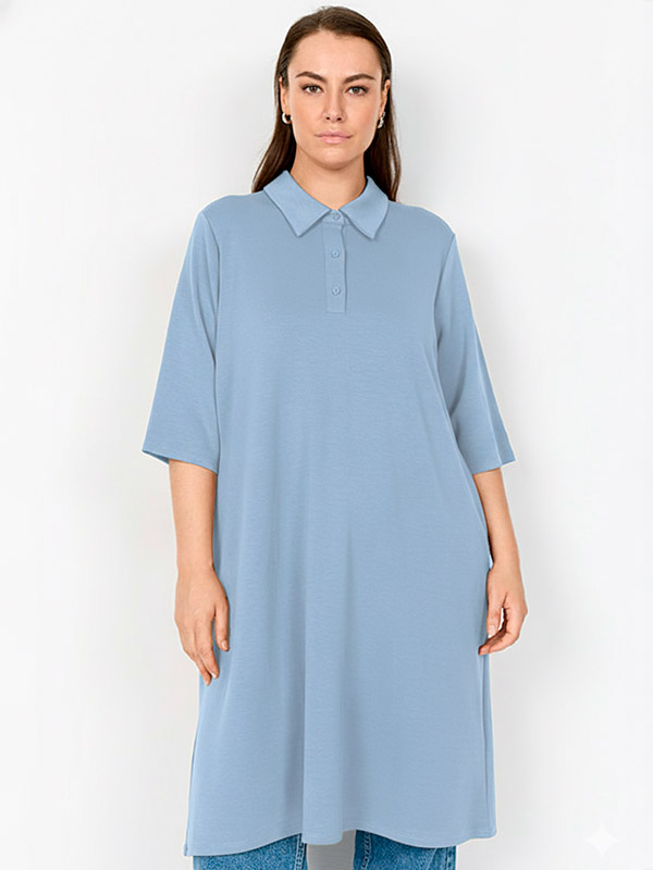 WA-SABINA - Plus Size Jurk fra Wasabi Concept