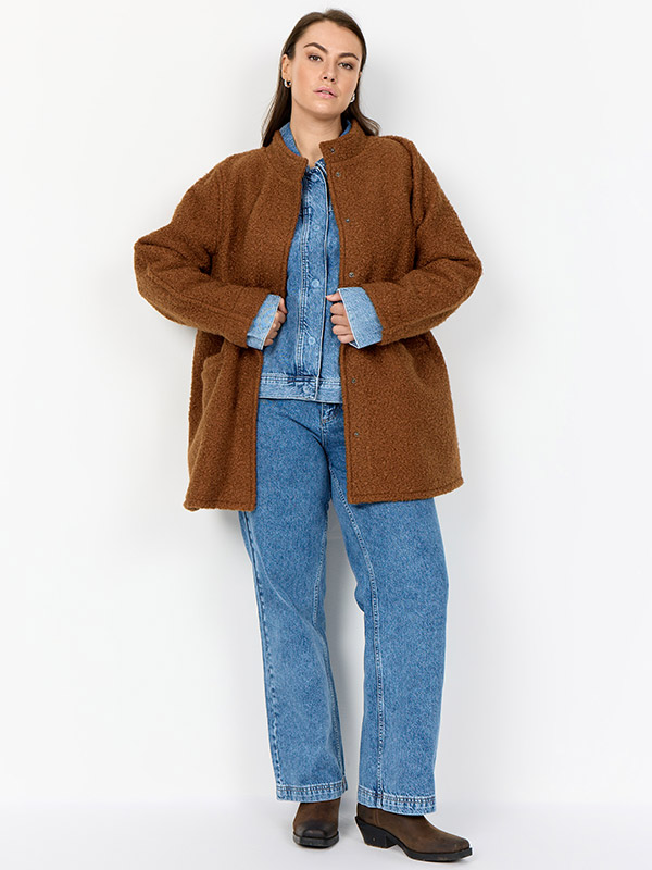 WA-LUCY - Plus Size Jas fra Wasabi Concept