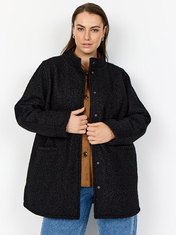 WA-LUCY - Plus Size Jas fra Wasabi Concept