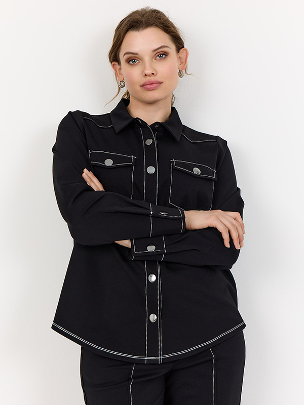 WA-CHANIA - Plus Size Overhemd fra Wasabi Concept