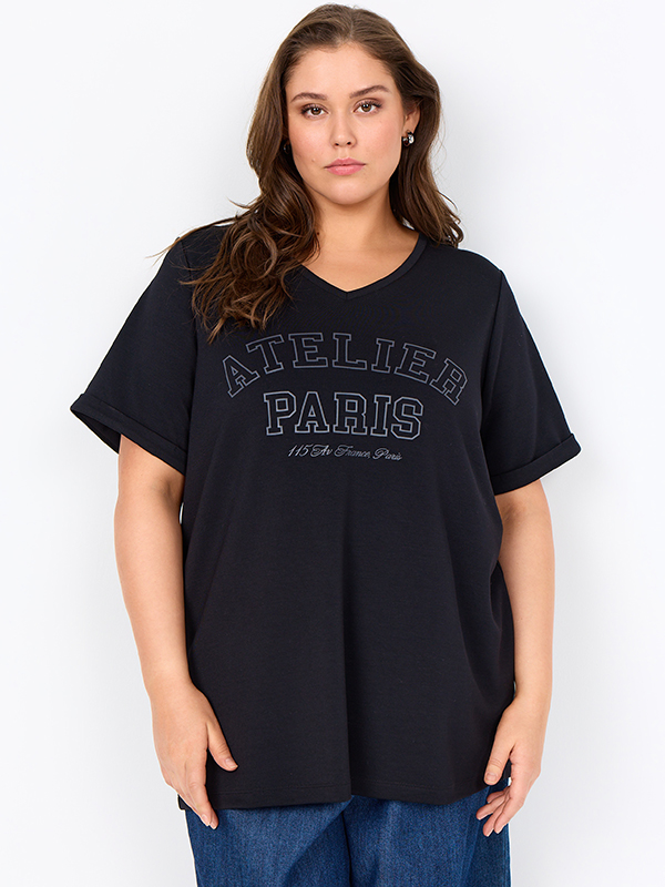 WA-SABINA - Plus Size T-shirt fra Wasabi Concept