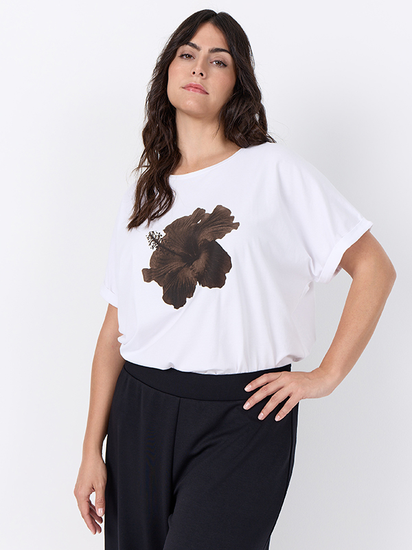 WA-HELENE - Plus Size T-shirt fra Wasabi Concept