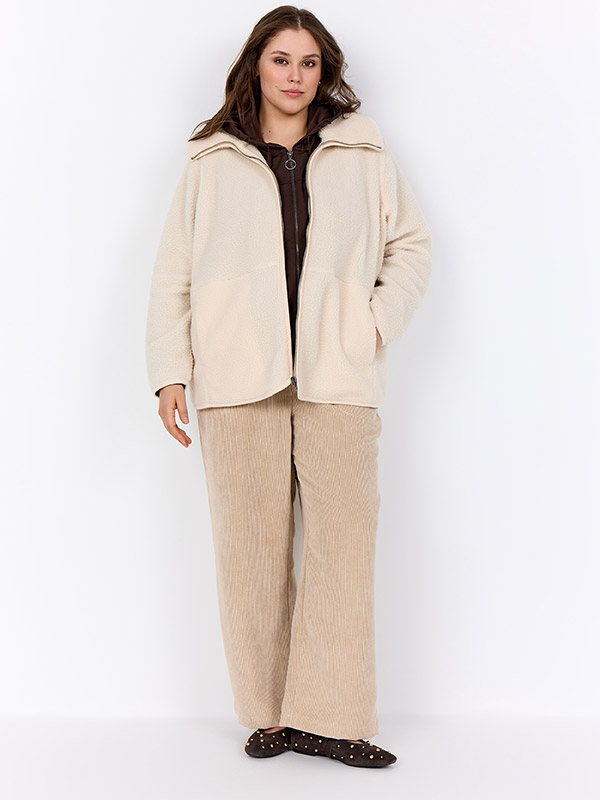 WA-NETTIE - Plus Size Jas fra Wasabi Concept