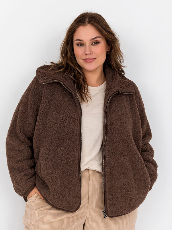 WA-NETTIE - Plus Size Jas fra Wasabi Concept