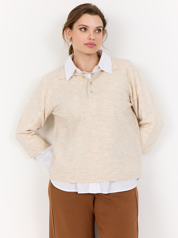 WA-CHANIN - Plus Size Sweater fra Wasabi Concept