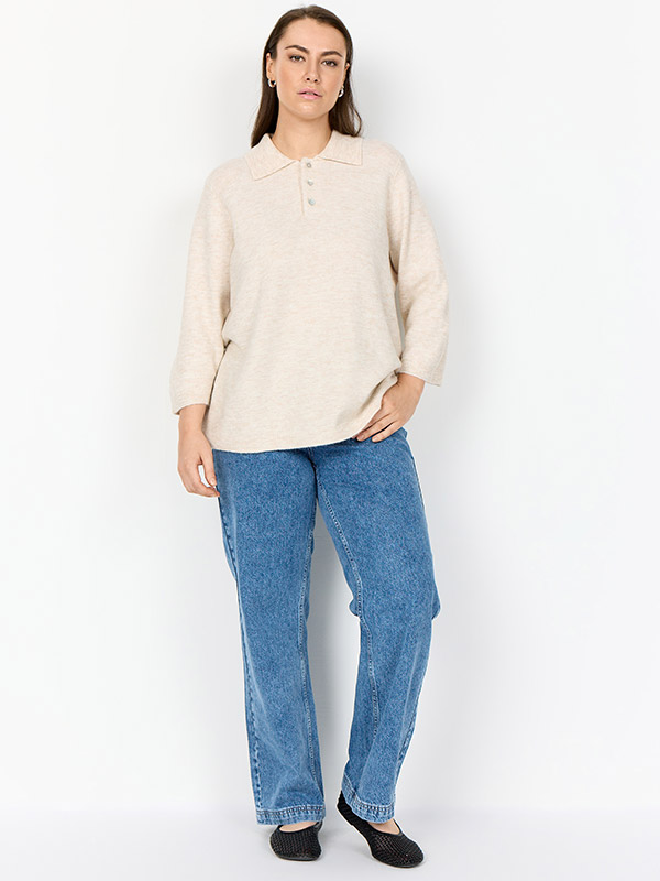 WA-CHANIN - Plus Size Sweater fra Wasabi Concept