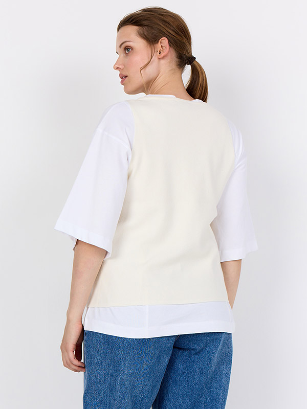 WA-SIKKA - Plus Size Vest fra Wasabi Concept