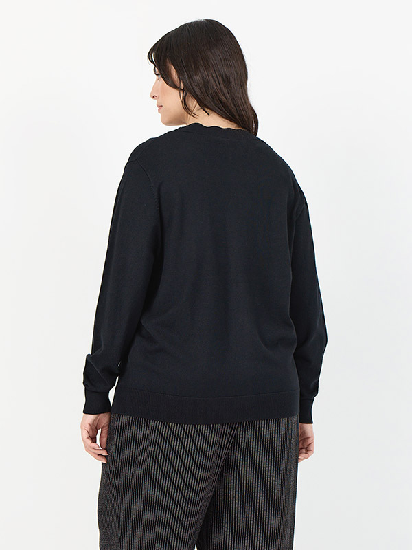 WA-SAMANDA - Plus Size Vest fra Wasabi Concept