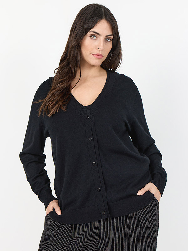 WA-SAMANDA - Plus Size Vest fra Wasabi Concept