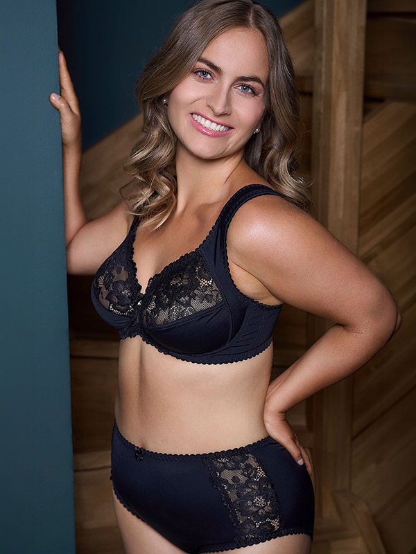 ANNETTE MAXI - Plus Size Slip fra Plaisir